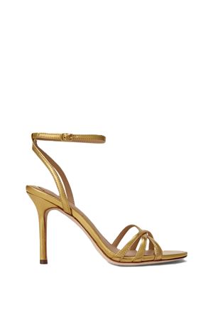 Kendyl-Sandals-Heel Sandal-Mtlc Sheep Nappa LAUREN RALPH LAUREN | Sandalo | 802P10404001